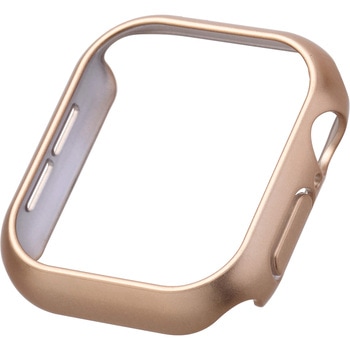 アップルウォッチ カバー Series 10 [42mm] バンパー ハード 側面保護 メタリック エレコム