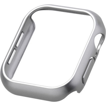 アップルウォッチ カバー Series 10 [42mm] バンパー ハード 側面保護 メタリック エレコム