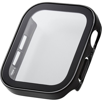 アップルウォッチ カバー SE(第2世代/第1世代)/Series6/5/4[44mm] フルカバー 表面硬度10H 防水 IPX7 エレコム
