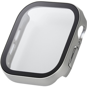 アップルウォッチ カバー Series 10[46mm] フルカバー 表面硬度10H 全面保護 防水 IPX7 エレコム