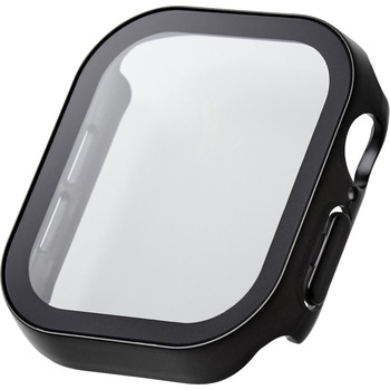 アップルウォッチ カバー Series 10 [42mm] フルカバー 表面硬度10H 全面保護 防水 IPX7 2重構造 エレコム