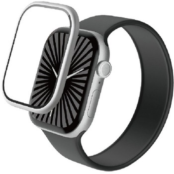 アップルウォッチ ガラス フィルム 【Apple Watch Series 10 46mm対応】 全面保護 高透明 フレーム付 エレコム