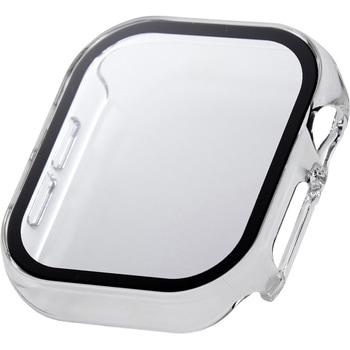 アップルウォッチ カバー Series 10 [42mm] フルカバー セラミックコート ゴリラガラス 表面硬度10H以上 エレコム