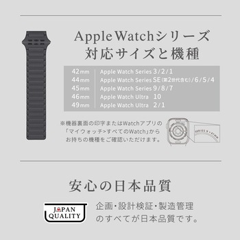 Apple Watch(44/45/46/49mm)用ハイパーマグネティックシリコンバンド 『TACTIX(タクトナイン)』シリーズ OWLTECH(オウルテック)