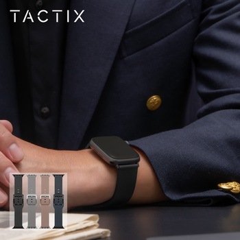 Apple Watch(44/45/46/49mm)用ジェニュインレザーループ 『TACTIX(タクトナイン)』シリーズ OWLTECH(オウルテック)