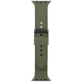 Apple Watch(40/41/42mm)用レザーライクシリコンバンド 『TACTIX(タクトナイン)』シリーズ OWLTECH(オウルテック)