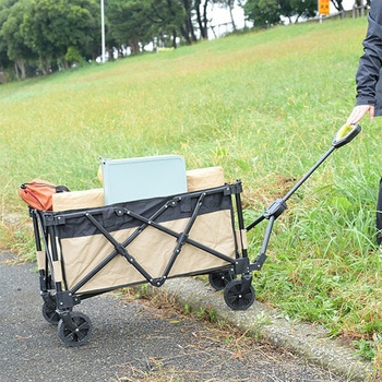 アウトドアワゴン 65L わずか5.4kg 軽量 YAMAZEN(山善)