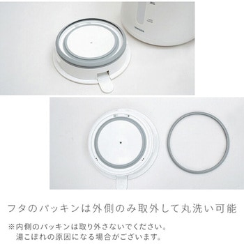 電気ケトル 1.0L 湯こぼれ防止 1200W 空焚き防止 YAMAZEN(山善)