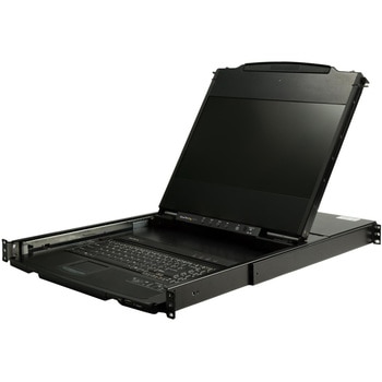 KVMコンソール/ラックマウント型/1ポート/17インチLCDモニター/1U/DVI・VGA/1080p/USB対応/MTBF 44230時間/ケーブル付属/KVMコンソールドロワー StarTech.com