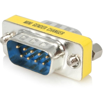 D-Sub9ピンコネクター/オス・オス/RS232Cシリアルポート 中継 アダプター/小型 DB9 ジェンダーチェンジャー StarTech.com