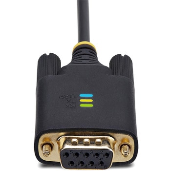 USB - RS232Cシリアル変換ケーブル/クロス/USB 2.0接続/2m/1ポート/オス-メス/FTDI FT232R/ESD保護/各種OS/DB9 StarTech.com