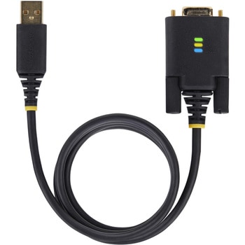 USB - RS232Cシリアル変換ケーブル/クロス/USB 2.0接続/2m/1ポート/オス-メス/FTDI FT232R/ESD保護/各種OS/DB9 StarTech.com