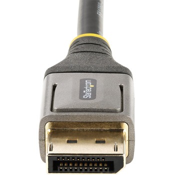 DisplayPort 1.4ケーブル/30cm/8K60Hz 4K120Hz/32.4Gbps HBR3/HDR10/32chオーディオ/HDCP 2.2/抜け防止/オス-オス/ブラック/DP モニターケーブル StarTech.com