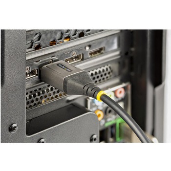 DisplayPort 1.4ケーブル/30cm/8K60Hz 4K120Hz/32.4Gbps HBR3/HDR10/32chオーディオ/HDCP 2.2/抜け防止/オス-オス/ブラック/DP モニターケーブル StarTech.com