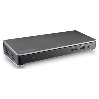 Thunderbolt 3 ドック/4K60Hzデュアルモニタ/85W PD/USB 3.0ハブ/SDカードリーダー StarTech.com