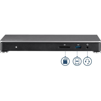Thunderbolt 3 ドック/4K60Hzデュアルモニタ/85W PD/USB 3.0ハブ/SDカードリーダー StarTech.com