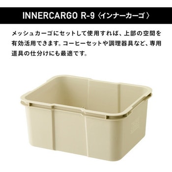 トランクカーゴ スターターセット 6点セット (TC-50S+メッシュカーゴ+インナーカーゴ×3+フタ) リス