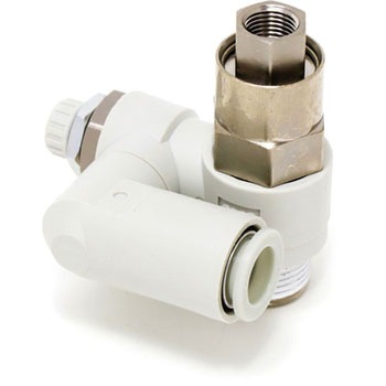 パイロットチェック弁付スピードコントローラ (ASP～) SMC