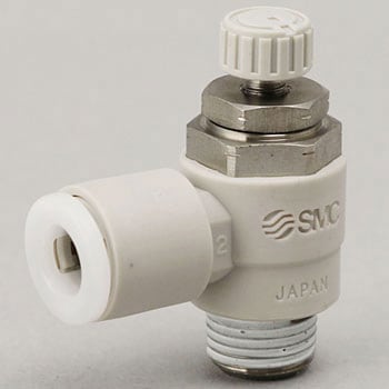標準タイプスピードコントローラ金属エルボタイプ AS(AS2201FG-～) SMC