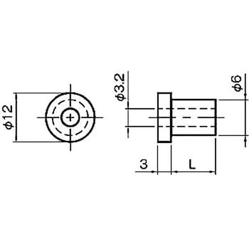 ブッシュ(ピークブッシュ) PE3260-0000L 廣杉計器