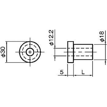 ブッシュ(ピークブッシュ) PE1218-0000L 廣杉計器