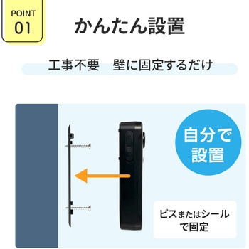 SecuSTATION スマホでドアホン スマートドアベル SecuSTATION