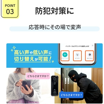 SecuSTATION スマホでドアホン スマートドアベル SecuSTATION