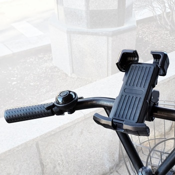 自転車/バイク用(手帳型対応)スマートフォンホルダー エアージェイ