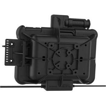 GDSパワードック(Zebra ER5x 8.3/8.4専用) USB TypeAポートx2 キーロック付 ボール無 RAM-HOL-ZE10PD2KLU ラムマウント