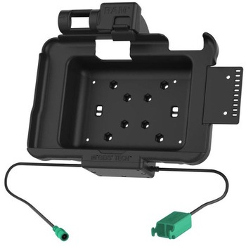 GDSパワードック(Zebra ER5x 8.3/8.4専用) USB TypeAポートx2 ボール無 RAM-HOL-ZE10PD2U ラムマウント