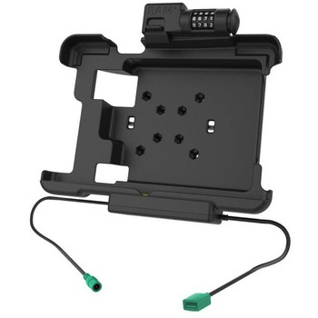 GDSパワードック(Zebra XSLATE L10専用) USB TypeAポート ロック付 ボール無 RAM-HOL-ZE15PDCLU ラムマウント