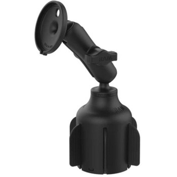 MagSafeマウント 15Wのみ対応Ver.&Stubby カップホルダーベースセット(標準アーム) 内径Φ65.3-88.9mm対応 1インチボール RAP-B-299-4-AP-MAGU ラムマウント