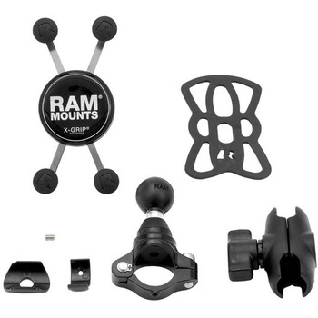 Xグリップ(S)&PLOT防振クランプセット(ショートアーム) 1インチボール RAM-PL7 ラムマウント