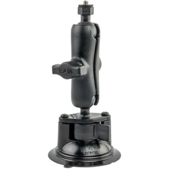 Insta360マウント&ツイストサクションベースセット(標準アーム) 吸盤径83.8mm 1インチボール RAMB224-1-379-252025 ラムマウント