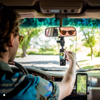 Insta360マウント&ツイストサクションベースセット(標準アーム) 吸盤径83.8mm 1インチボール RAMB224-1-379-252025 ラムマウント