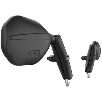 タフミラー(ロングアーム/M10xP1.25用) 左右セット 1インチボール RAM-B-349-C-465RL ラムマウント