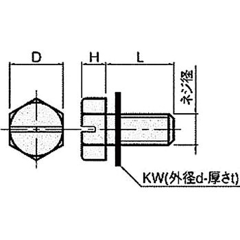 ピーク スリ割付セットボルト / PEBTS-0000-T 廣杉計器
