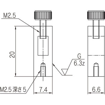 デジタルダンチノギス専用測定子 全晴