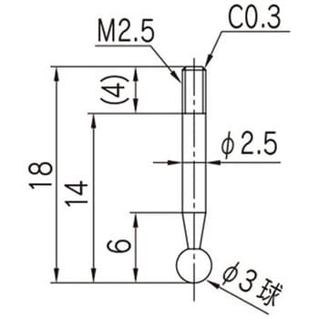 デジタルダンチノギス専用測定子 全晴