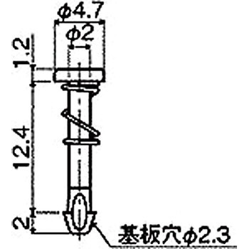 ナイロン ファンスナップリベット/NSR 廣杉計器