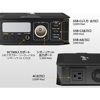 ポータブル電源 240W juiceGO BougeRV