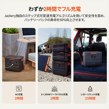 Jackery Solar Generator 2000 Plus ポータブル電源 セット Jackery(ジャクリ)