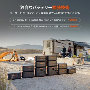 Jackery Solar Generator 2000 Plus ポータブル電源 セット Jackery(ジャクリ)