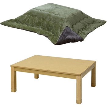 こたつ布団セット 家具調 120×80cm YAMAZEN(山善)