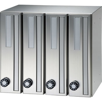 田島メタルワーク製 メールボックス×4