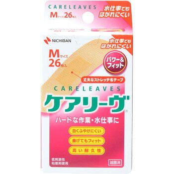 ケアリーヴ パワー フィット ニチバン 一般用絆創膏 通販モノタロウ Clp142