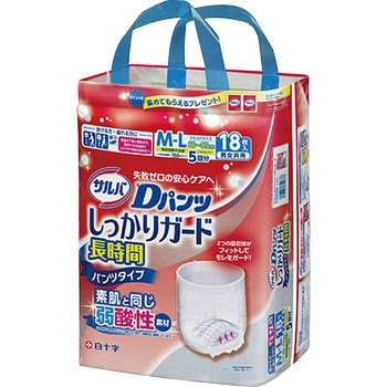 サルバ Dパンツ しっかりガード 長時間 白十字