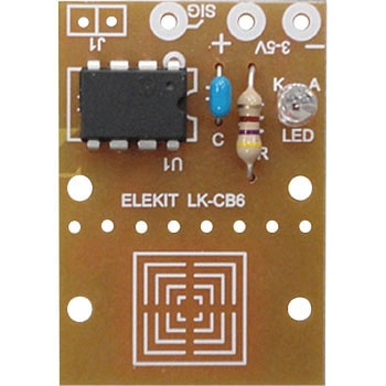 LED表示静電容量式タッチセンサーキット エレキット