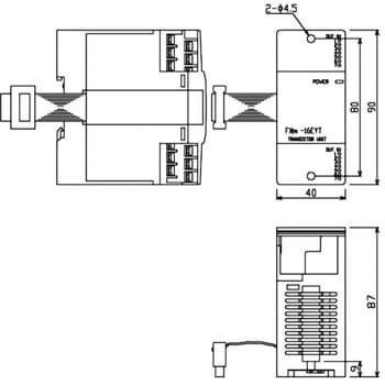 FX2N-16EYT-ESS/UL 増設ブロック 出力増設用 1個 三菱電機 【通販