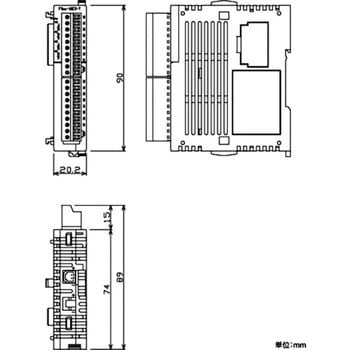 FX2NC-16EX-T-DS 入力増設ブロック 1個 三菱電機 【通販サイトMonotaRO】